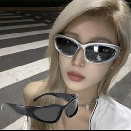 Trendy Fashion Unisex Daily Cyber Classic UV400 Sunglasses UV Protection Black