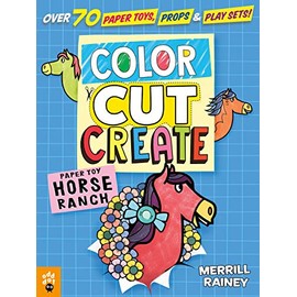 Color, Cut, Create Play Sets: Horse Ranch