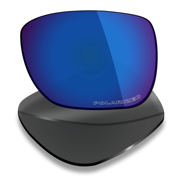 Mryok+ Polarized Replacement Lenses for Oakley Deviation - Pacific Blue