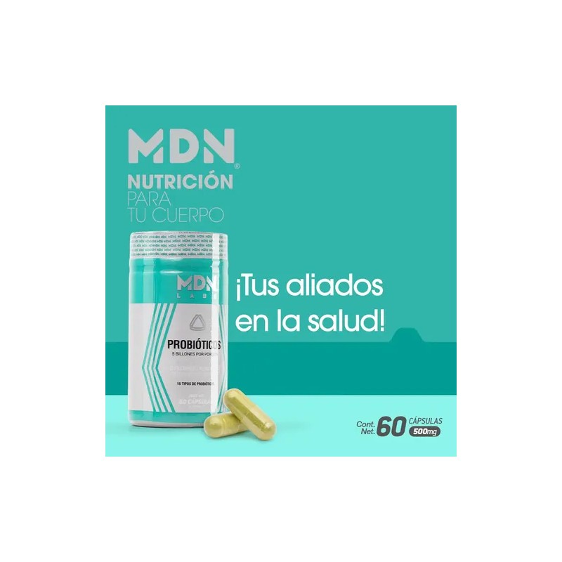 Probióticos 5 Billones Mdn Sports | Mezcla 15 Cepas |