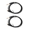 2pcs 5.9ft Tattoo Clip Cords RAC Interface Professional Copper Silicone