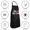 Jumsky Kiss The Cook Apron Adjustable Cooking Kitchen Chef Apron