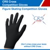 CRS Cross Competition Figure Skating Gloves. Fitted Glove for Ice