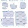 YINRONG Meatball Mold，Kibbeh Meatloaf Maker Press Manual Tool Durable DIY