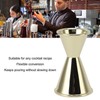 Cocktail Jigger Double Sided Stainless Steel Bar Shot Measuring Cup