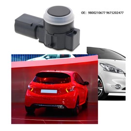 VGOL Parking Sensor PDC Sensor Parking Radar Probe Auxiliary 9800210677 9675202477 Compatible with Peugeot 208 308 407 508 2008 3008 5008 Expert