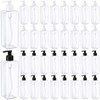 Zubebe 32 Pcs 16 oz Empty Plastic Pump Bottles Lotion