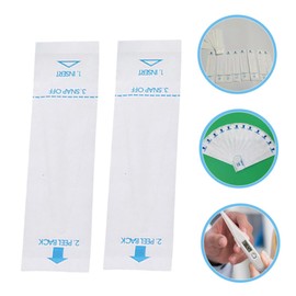 Gatuida 200pcs Temperature Reading Sleeves Digital Thermometer Probe Covers Thermometer Protector Sanitary Pet Sleeves
