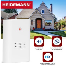 Heidemann 82dB Wireless Door Chime