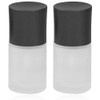 FRCOLOR 2pcs Foundation Bottles Press Pump Reusable Travel Containers for