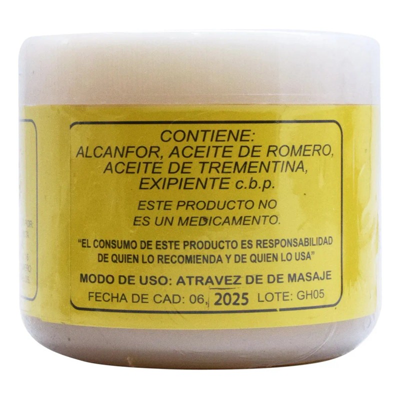 Dispan Gel Pomada Reductora Dama Caballero Alcanfor