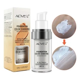 Base Maquillaje Líquida Ajuste Color | 30 Ml | Aliver