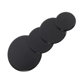 SEWACC 4Pcs Gas Stove Burner Caps Replacement Kit Flame Head Covers for Gas Hob Easy to Clean Install Compatible with Stovetops Enhances Kitchen Style