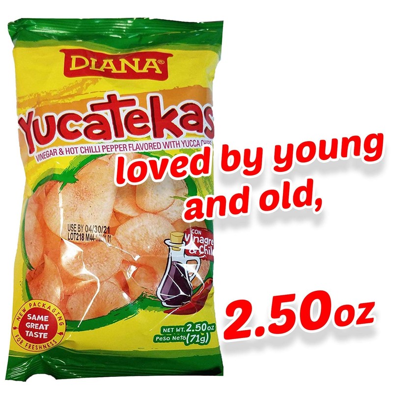 Diana Yucatekas ( VINEGAR & HOT CHILLI PEPPER FLAVORED WITH