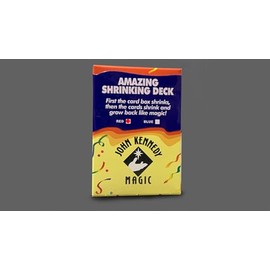 Amazing Shrinking Deck RED by John Kennedy Magic, Magic Trick, Close Up Magic