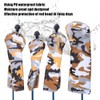 4PCS PU Leather Camouflage Waterproof Thicken Lining Golf Putter Head