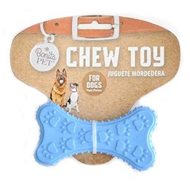 DollarItemDirect Bonita Pet Blue Bone Chew Toy 4 x 2 inches, Case of 20