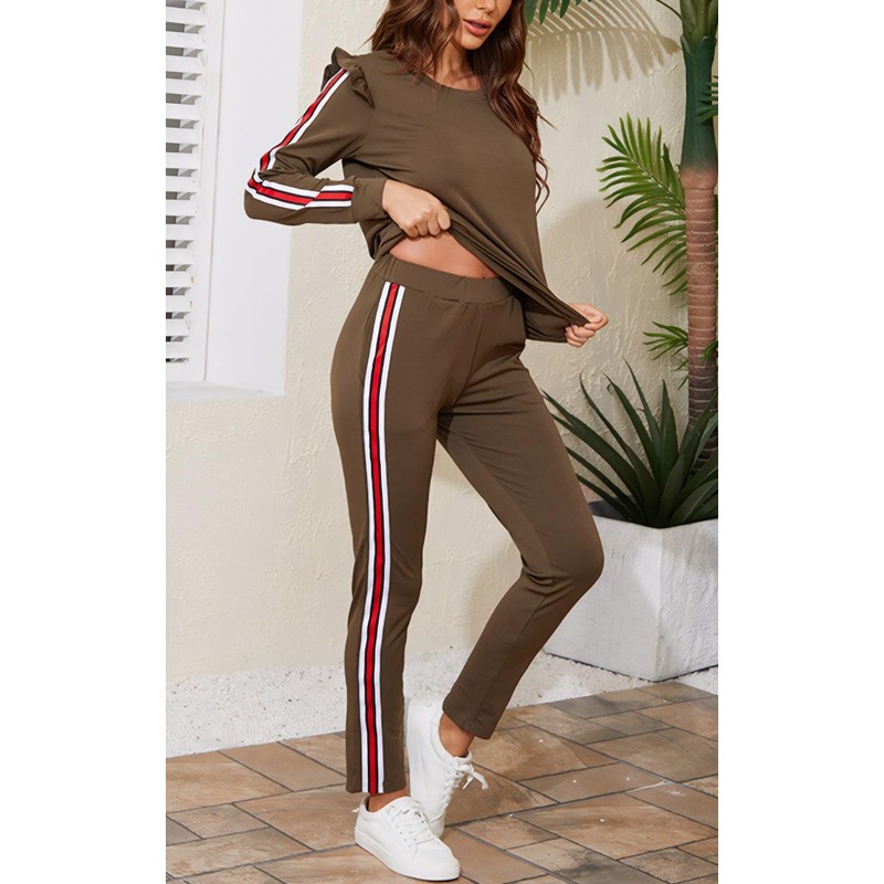 Akmipoem - Conjunto de 2 piezas para mujer, sudadera y