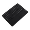 Wireless Keyboard 10in Round Keycap Touchpad Function Portable Widening Enlarging