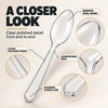 100 Pack Heavy Duty Clear Spoons – Re-usable & Dishwasher
