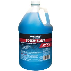 Prime Guard Power Blast -20ºF Windshield Washer Solvent - 1 Gallon (Pack of 6)