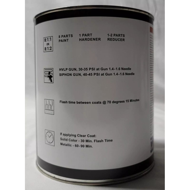 VISION AUTO PAINT #2941 Gloss Olive Gold Pearl Single Stage