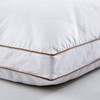 Peace Nest Set of 2 Goose Feather Bed Pillows Medium-Firm