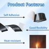 Black Adhesive Rubber Strip, 1/8 (.125)" Thick X 2" Wide