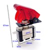 JZK 2x Toggle Switch SPST ON/OFF 3 Pin Red LED