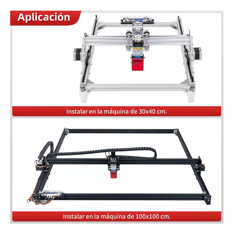 Lunyee Módulo Láser 450nm 80w Para Grabado Y Corte