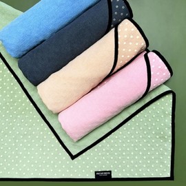 Non-Slip Pilates Towel Yoga Charcoal 1 Count