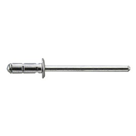 Gesipa 1433850" PolyGrip Aluminium/Steel Blind Rivets, Silver, 4.8 x 10 mm, Set of 100 Piece
