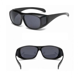 Fit-Over Sports Sunglasses for Tennis and Outdoor Activities Fit-over Sunglasses 1 - Yellow 3ea