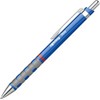 rOtring Tikky Lightweight Rubber Grip Ballpoint Pen Blue Barrel Set