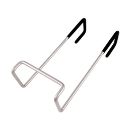 Duraflex Portable Waste Holding Tank Carrier 22220, Holds 1 Gator Tote Tank, Silver, Powder Coated Steel