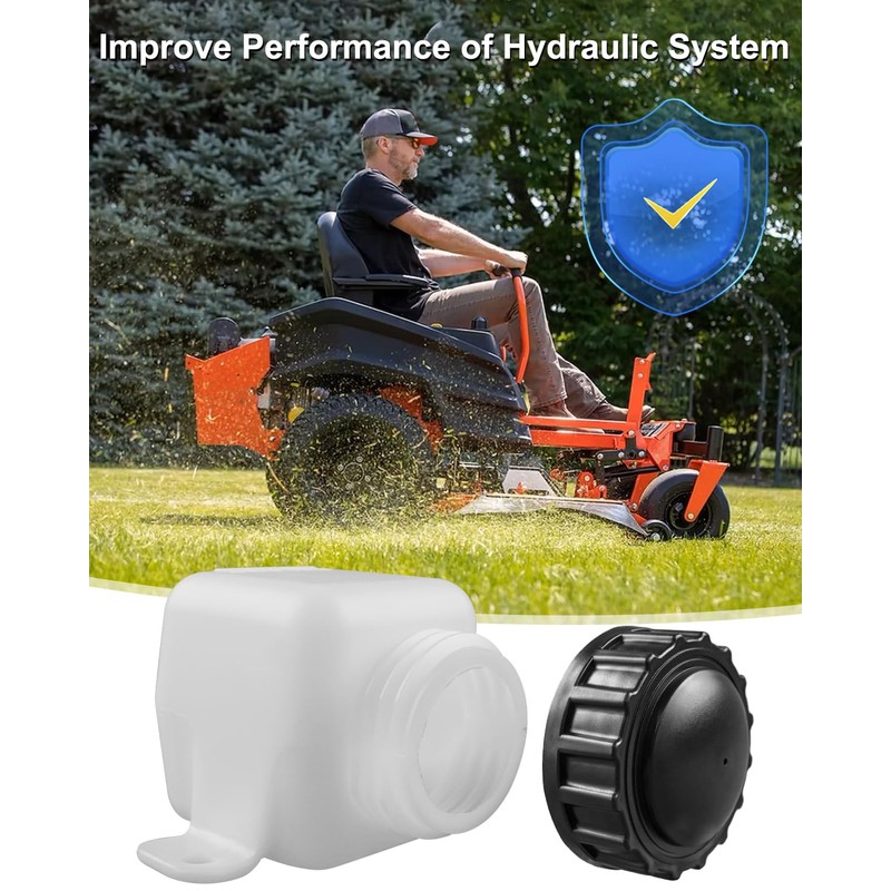 QAGGUM Hydraulic Fluid Expansion Tank & Cap Fit for Bad