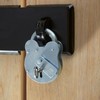 Fire Brigade Padlock FB & 2 FB Keys - Galvanised