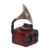 Retro Gramophone Classic Turntable Stereo Sound Vinyl Record Player for