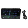 CO2 Detector ABS and Electronic TVOC Sensor Components Digital Temperature