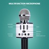 Q88 Microphone Wireless Bluetooth Karaoke LED Portable Handheld Black for