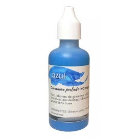 Hazlo Tu Belleza Colorante No Migrante Azul Perlado P/ Jabón De Glicerina