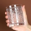 Bekith 6 Pack Drinking Glasses, 9.5 oz Romantic Water Glasses