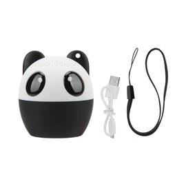 Mini Cute Animal Speaker Mini Bluetooth Speaker Animal Loudspeaker with Selfie Function for Kids (Panda)