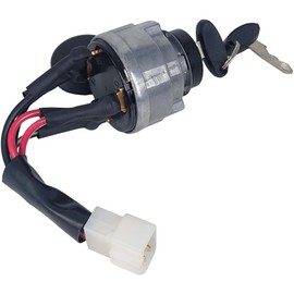 XYZIL Ignition Switch SBA385201890 87760272 for New Holland Tractor TC30 1215 1220 1320 1520 1620 1920 2120 CM222 CM224 CM272 CM274 Tractor