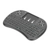 Mini Wireless Keyboard Backlit Black 2.4G RF 10-Meter Working Distance