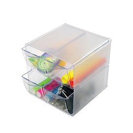 Deflecto Stackable Cube Organizer 6" x 6" x 7.5"