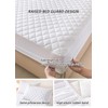 no Slip Mattress pad Soft, Breathable Waterproof Mattress, Ideal for