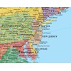 RMC Classic United States USA and World Wall Map Set