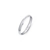 Amberta Women 925 Sterling Silver Wedding Band Ring: 2.5 mm