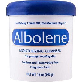 Albolene Moisturizing Cleanser Fragrance Free 12 oz (Pack of 10)